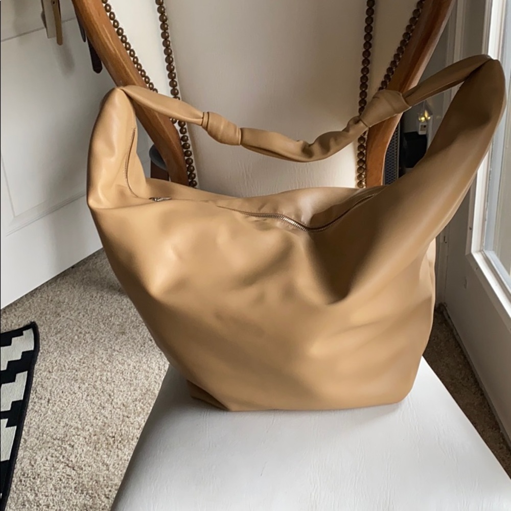 Oversized slouch hobo